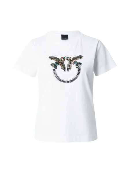 Pinko tricou din alb
