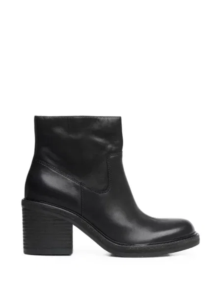 Cizme scurte Ash din piele negru