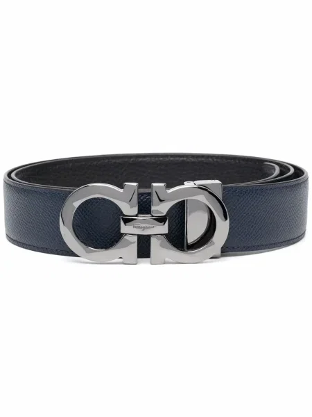 Opasok Salvatore Ferragamo modrá