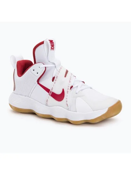 Мъжки обувки за волейбол Nike React Hyperset SE white/team crimson white бяло