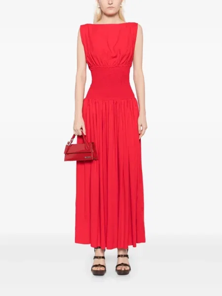 Rochie Bambah de costum roșu