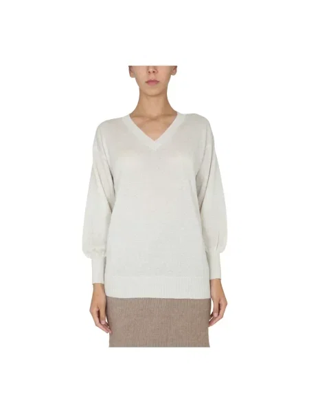 Sweter Fabiana Filippi biały