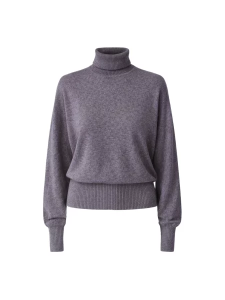 Sweter Liviana Conti z kaszmiru szary