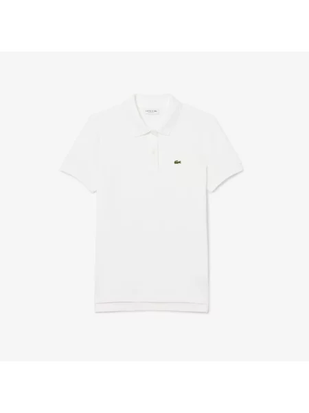 Поло Lacoste белое