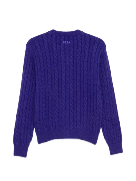 Cardigan Msgm tricotate violet
