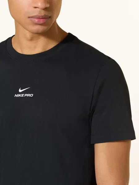 Nike Tričko Studio Pro černá bílé