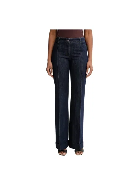 Jeansy straight leg Missoni niebieskie