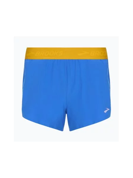 Шорти для бігу Brooks Chaser 3" bluetiful/golden hour золоті