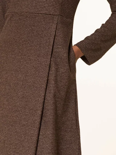 Weekend Max Mara Sukienka Z Dżerseju Balocco braun brązowa