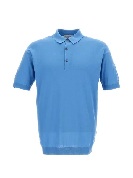 Polo John Smedley albastru