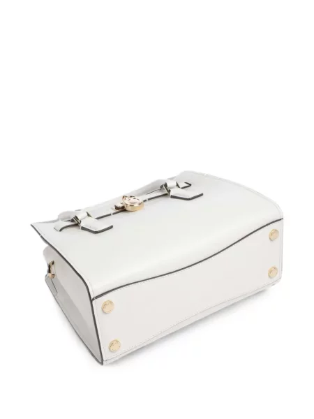 Geantă Michael Kors din piele alb