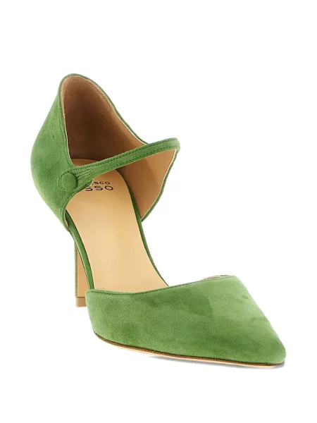 Pantofi cu toc Francesco Russo verde