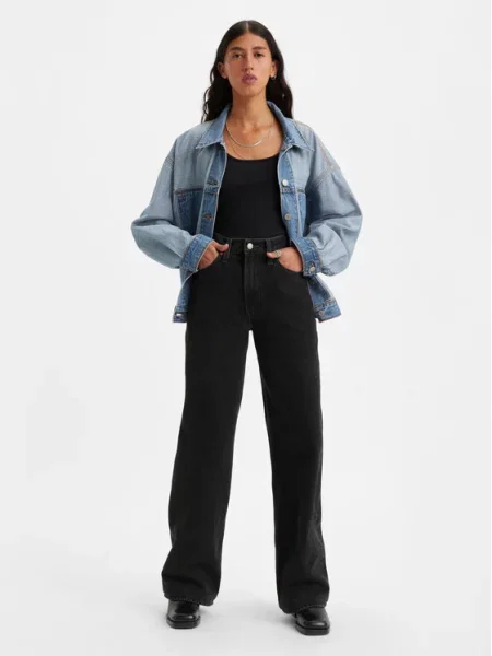 LEVI'S Kavbojke CAGE' črna