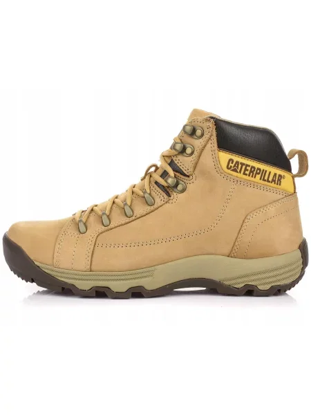 Buty trapery trekkingowe piaskowe CATERPILLAR CAT brązowe