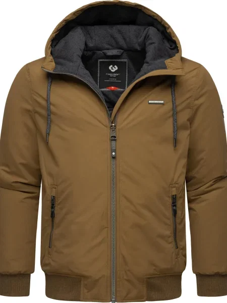 Ragwear Prehodna jakna Maddy' rjava