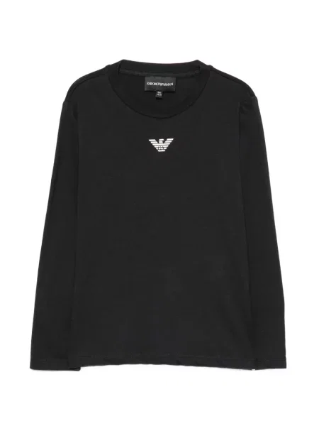 Koszulka dziecięca Emporio Armani niebieska