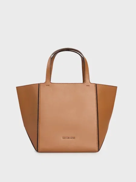 Шкіряна сумка Michael Kors коричнева