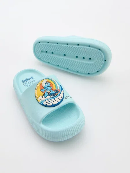 Тапочки Reserved голубые