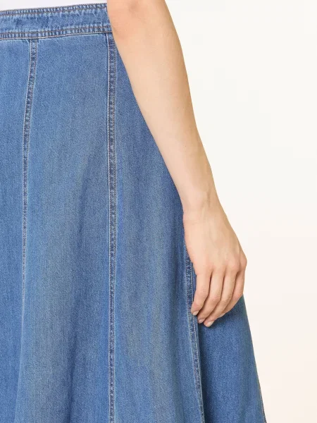 Part Two Džínová Sukně Petrinapw medium blue denim modré
