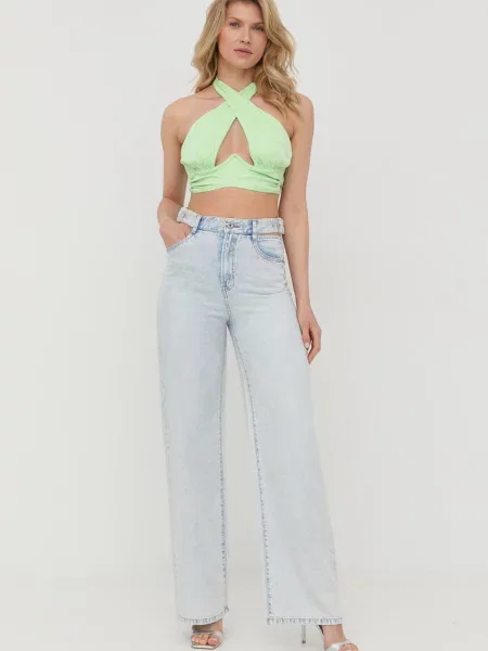 Топ For Love & Lemons зелений