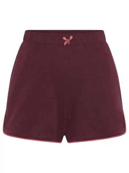 LASCANA Pantaloni de pijama vin / purpuriu roșu
