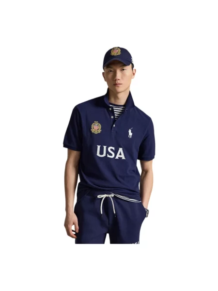 Koszulka polo Ralph Lauren niebieska