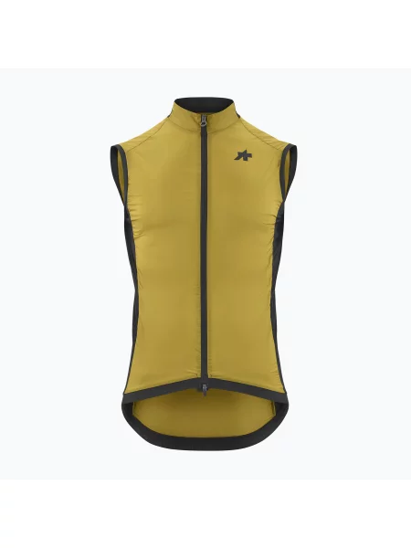 Мъжка велосипедна жилетка ASSOS Mille GT Wind golden yellow жълто