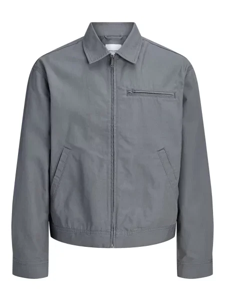 JACK & JONES Geacă de primăvară-toamnă JJTeo piatră gri