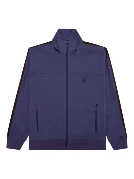 Geacă South2 West8 cu broderie violet