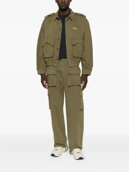 Geacă bomber Rhude cu autograf verde