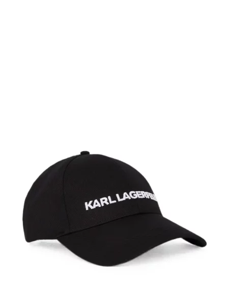 Șapcă Karl Lagerfeld cu broderie negru