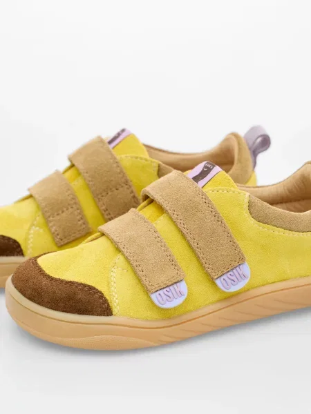 Детские кроссовки Osik Barefoot желтые