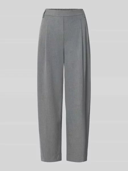 Krój relaxed fit prosty spodnie z zakładkami w pasie model Metta' Opus Pants