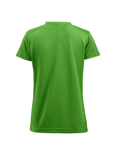 Clique Ice-T koszulka z oddychającego materiału ochrona UV – apple green zielona