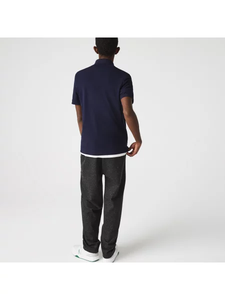 Поло Lacoste синее