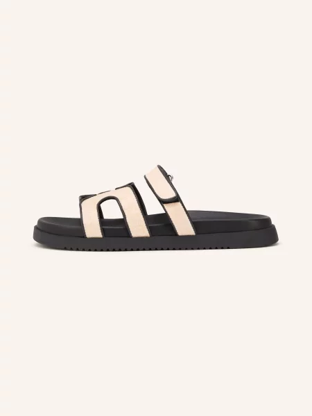 Steve Madden Klapki Missile schwarz czarne