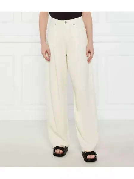 BOSS ORANGE Blugi C_SLOUCHY PLEATD portocaliu