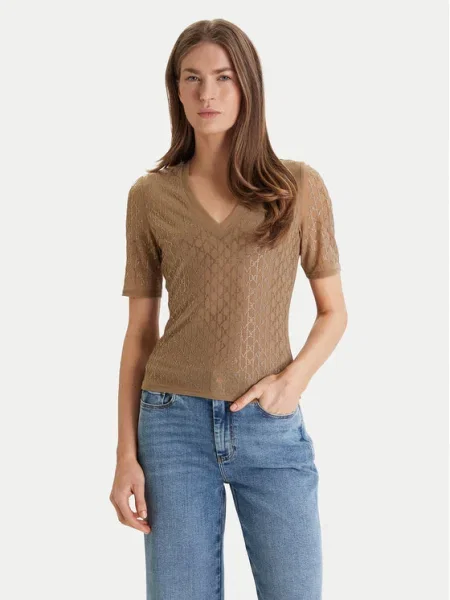 GUESS by Marciano Tricou ARIA închis / argintiu bej