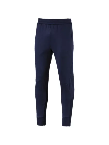 Pantaloni Puma alergare albastru