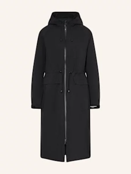 Ilse Jacobsen Płaszcz Przeciwdeszczowy schwarz czarny
