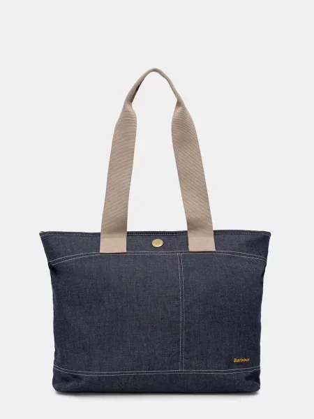 Barbour torebka shopper jeansowa Mya