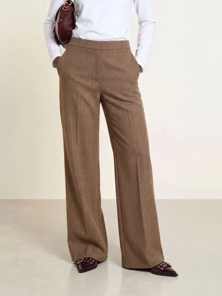 Essentiel Antwerp Marlene Kalhoty hnědá