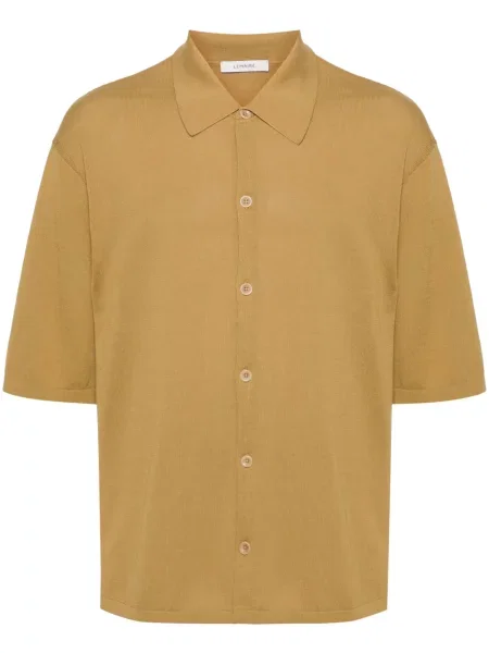 Pletená košile Lemaire zelená