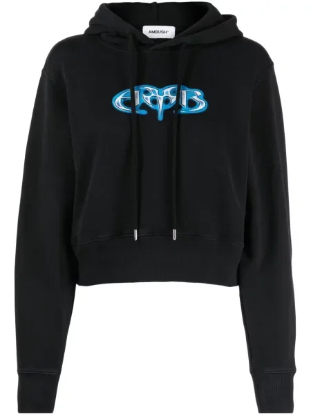 Bluza z kapturem Ambush z nadrukiem czarna