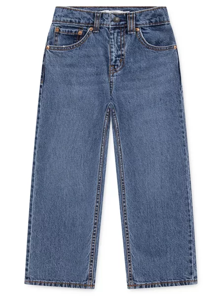 Levi's wide leg traperice za djecu BAGGY JEANS plava