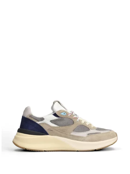 Sneakerși D.a.t.e. cu șireturi din piele de căprioară