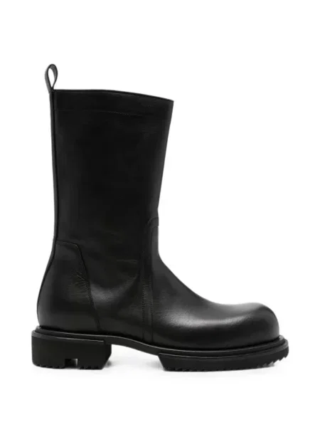 Botine Rick Owens din piele negru