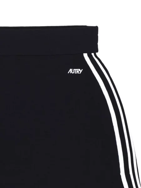 Dryžuotas mini mini sijonas Autry mėlyna