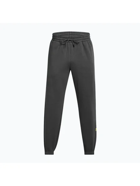 Under Armour Curry Splash Jogger pantaloni bărbați castlerock full heather/negru negru