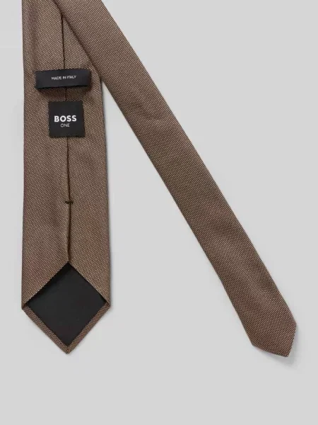 Krawat z mieszanka jedwabiu model H-Tie 8 CM-ONE' Boss